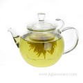 800ml Mouthblown Pretty Pyrex Teapot for Sale